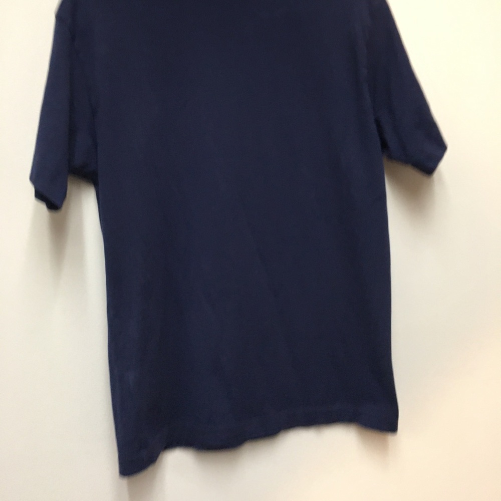 Comme Des Garcons Play Three Heart Logo T-shirt Large Blue 100% Cotton - Picture 7 of 9